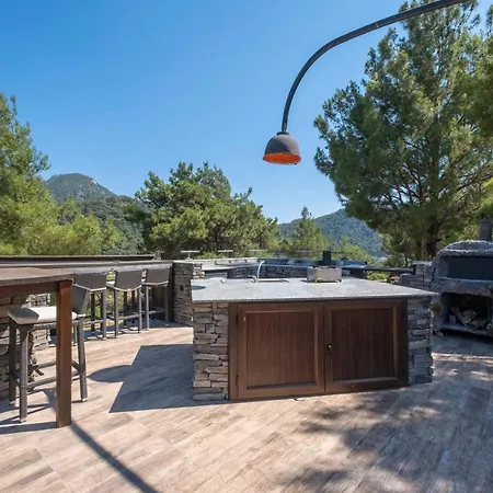 Excellent Home With Shared Pool Surrounded By Nature In Marmaris Muğla