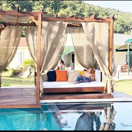 Excellent Home With Shared Pool Surrounded By Nature In Marmaris Villa *
